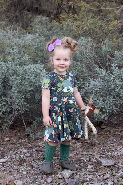 Spring Bunny Twirl Dress