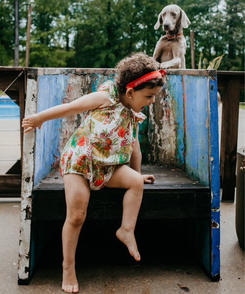 Desert Flower Romper