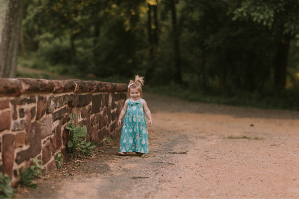Turquoise Maxi Dress