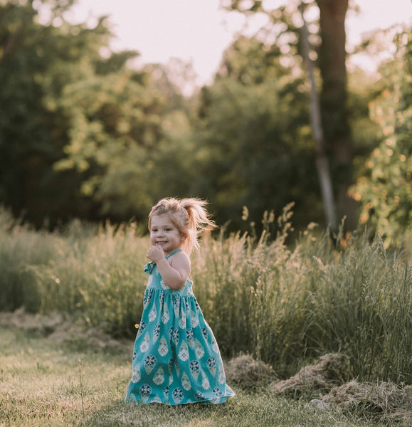 Turquoise Maxi Dress
