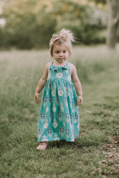 Turquoise Maxi Dress