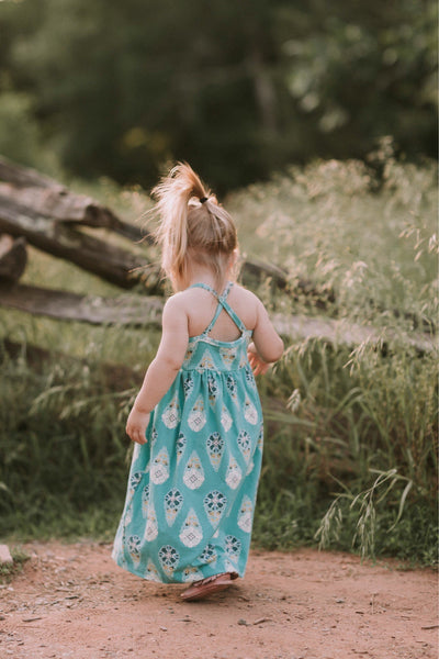 Turquoise Maxi Dress