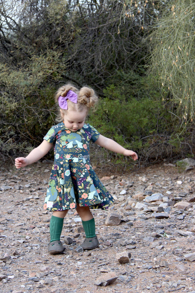 Spring Bunny Twirl Dress