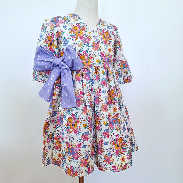 Spring Bouquet Wrap Dress