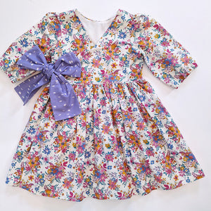 Spring Bouquet Wrap Dress