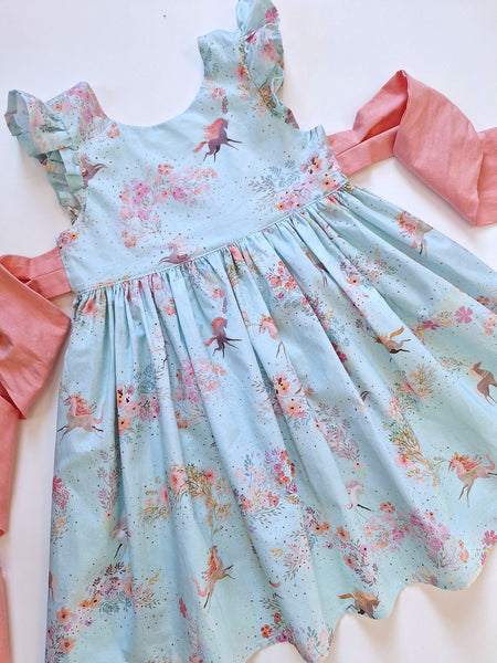 Enchanted Unicorn Meadow Dress