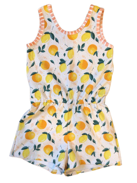 Summer Citrus Romper