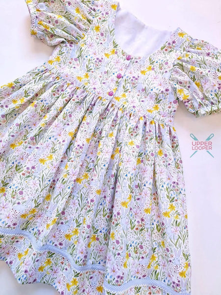 Bunnies and Daffodils Dress