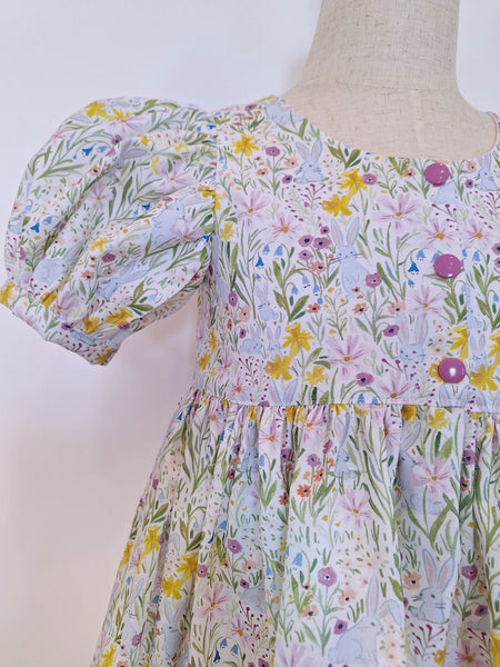 Bunnies and Daffodils Dress