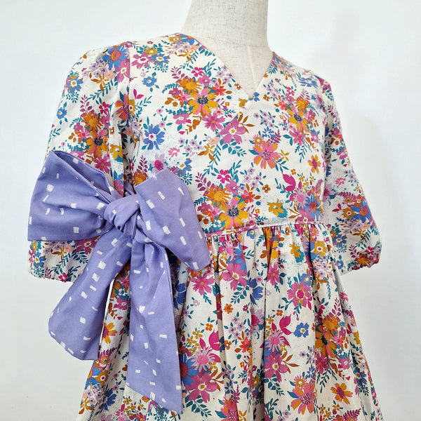 Spring Bouquet Wrap Dress