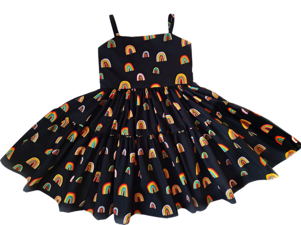 Night Rainbow Dress