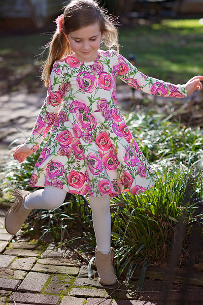 Roses Twirl Dress