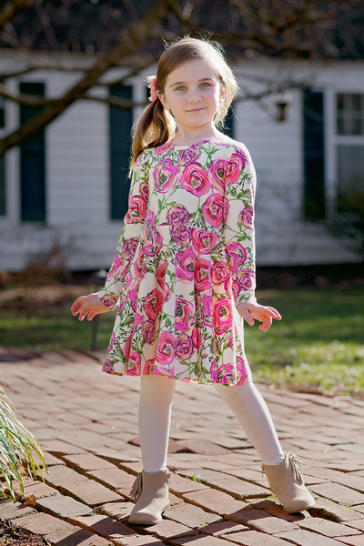 Roses Twirl Dress