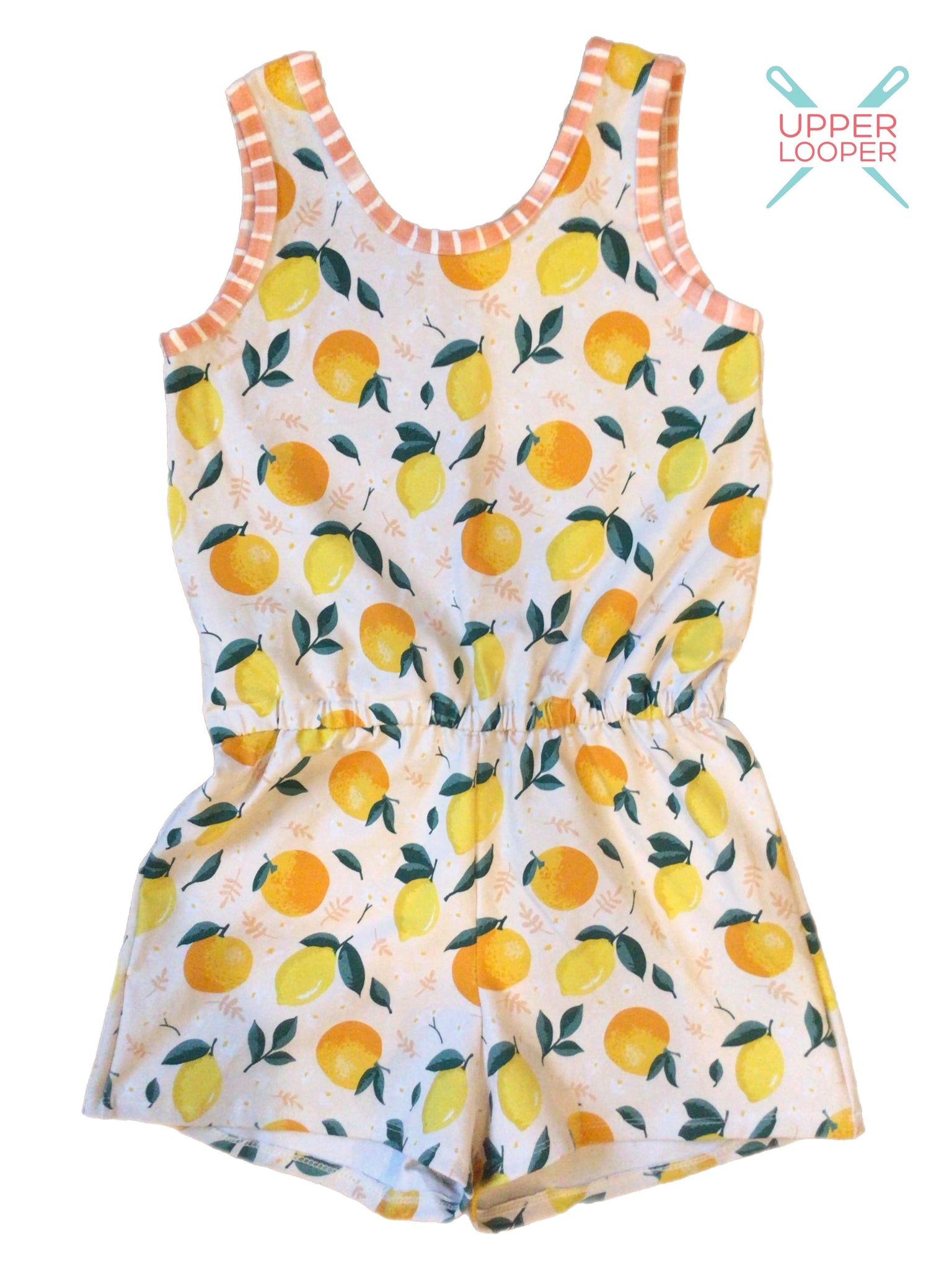 Summer Citrus Romper