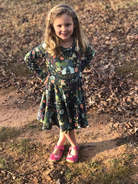 Spring Bunny Twirl Dress