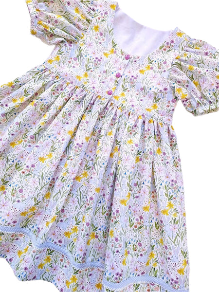 Bunnies and Daffodils Dress