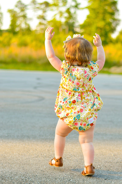 Spring Floral Romper