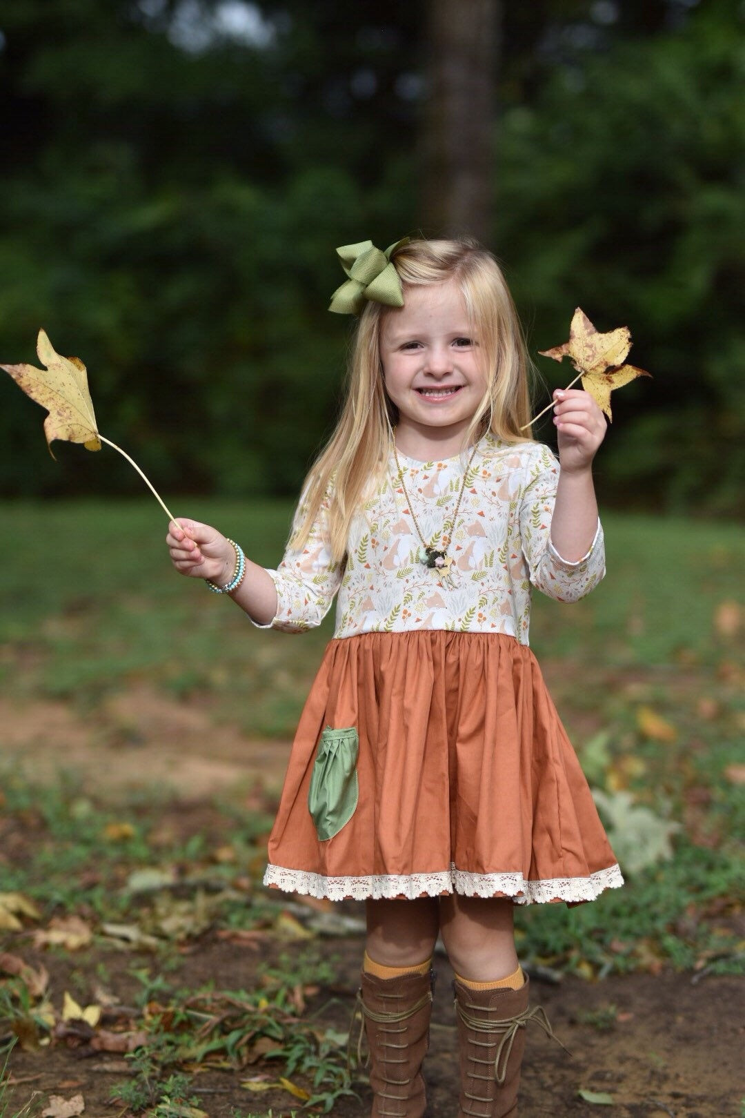 Fall Foxes Dress