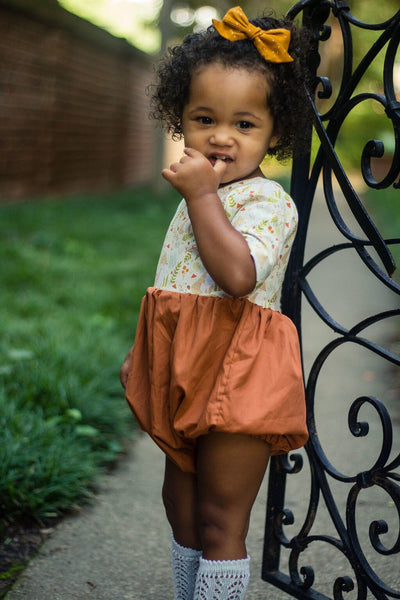 Fall Foxes Romper